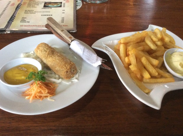 Patat en kroket in Yogyakarta